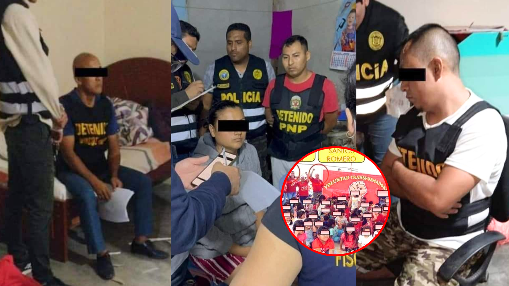Reaparece Sendero Luminoso: Siete presuntos terroristas vinculados a adoctrinamiento de menores en Trujillo son trasladados a Lima