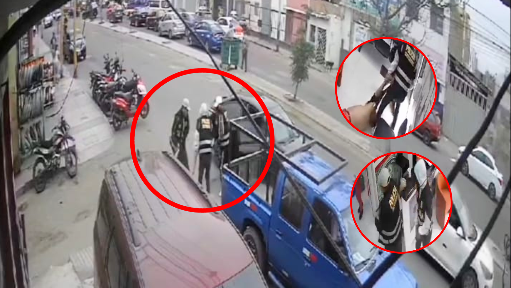 Trujillo: Delincuentes con uniforme policial secuestran a empresario  a plena luz del día