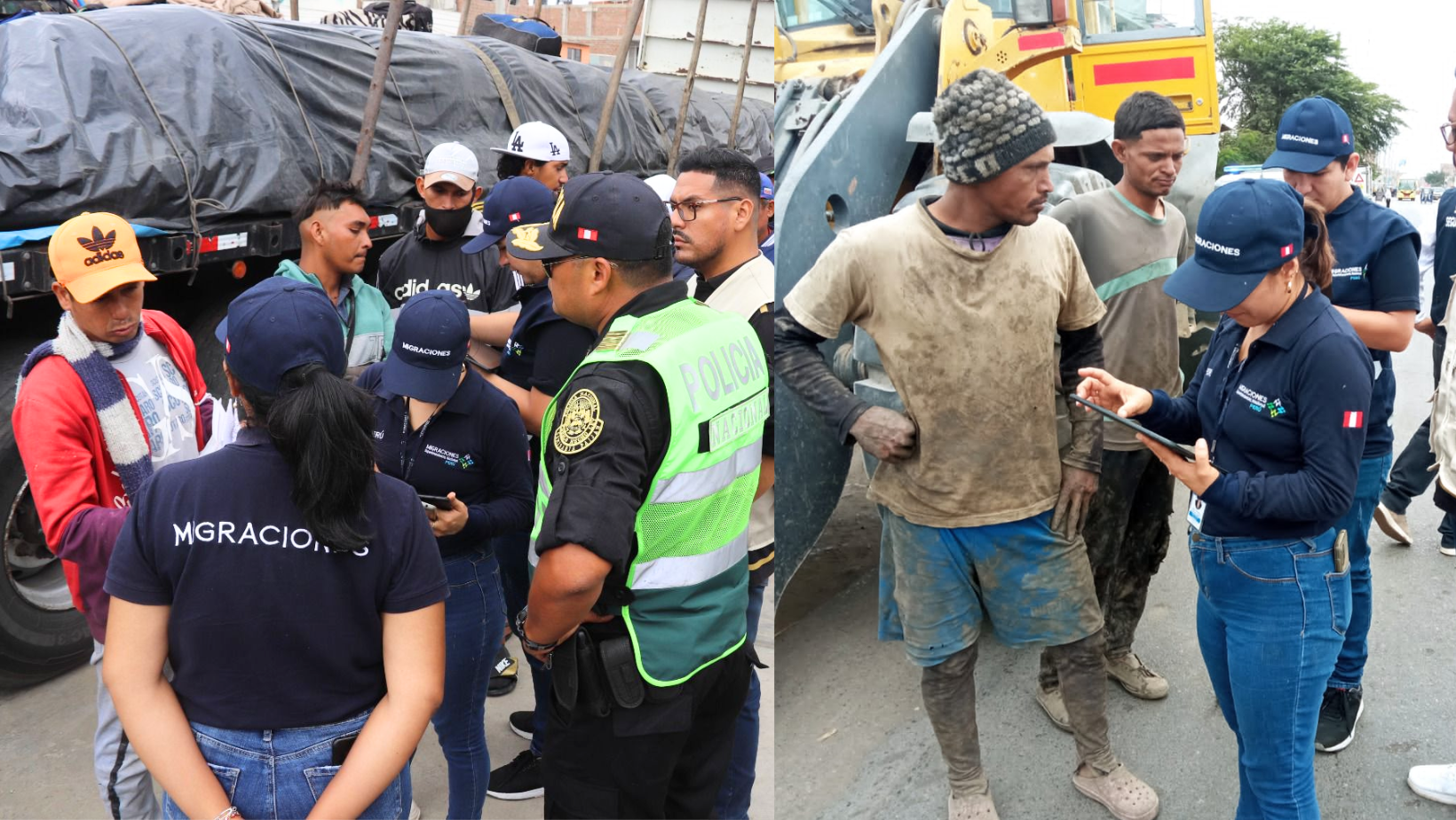 La Libertad: Migraciones interviene a 16 extranjeros en operativo de control migratorio en Ascope