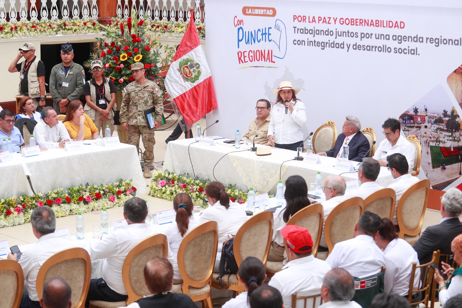 Trujillo: CONASEC 2023 sesiona con presidenta Dina Boluarte