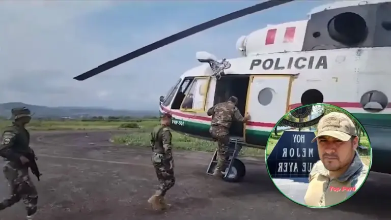 San Martín: Suboficial PNP desaparece en el río Huallaga durante operación antidrogas