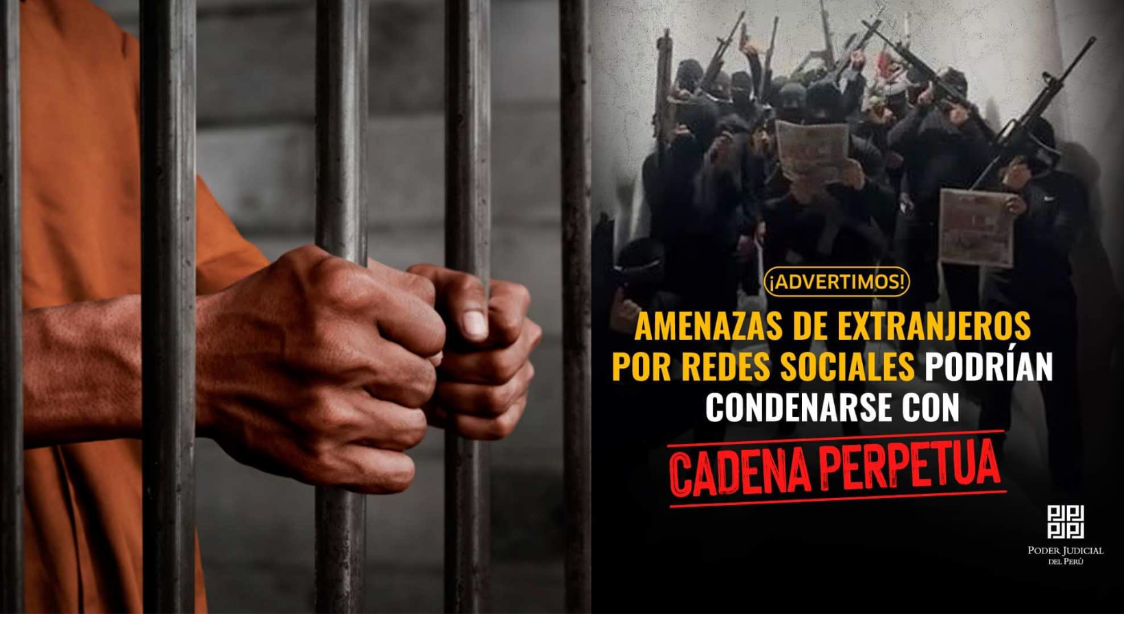 Amenazas de venezolanos 'Los Gallegos' a peruanos podría condenarse con cadena perpetua, según el Poder Judicial