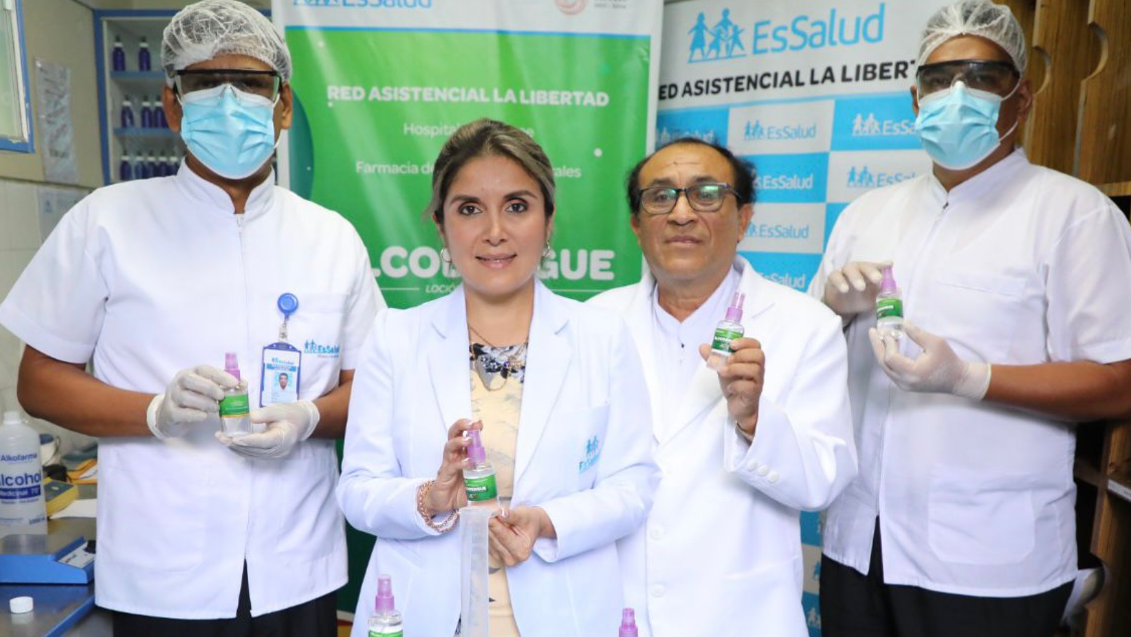 La Libertad: Presentan alcohol en loción para combatir el dengue durante el fenómeno El Niño