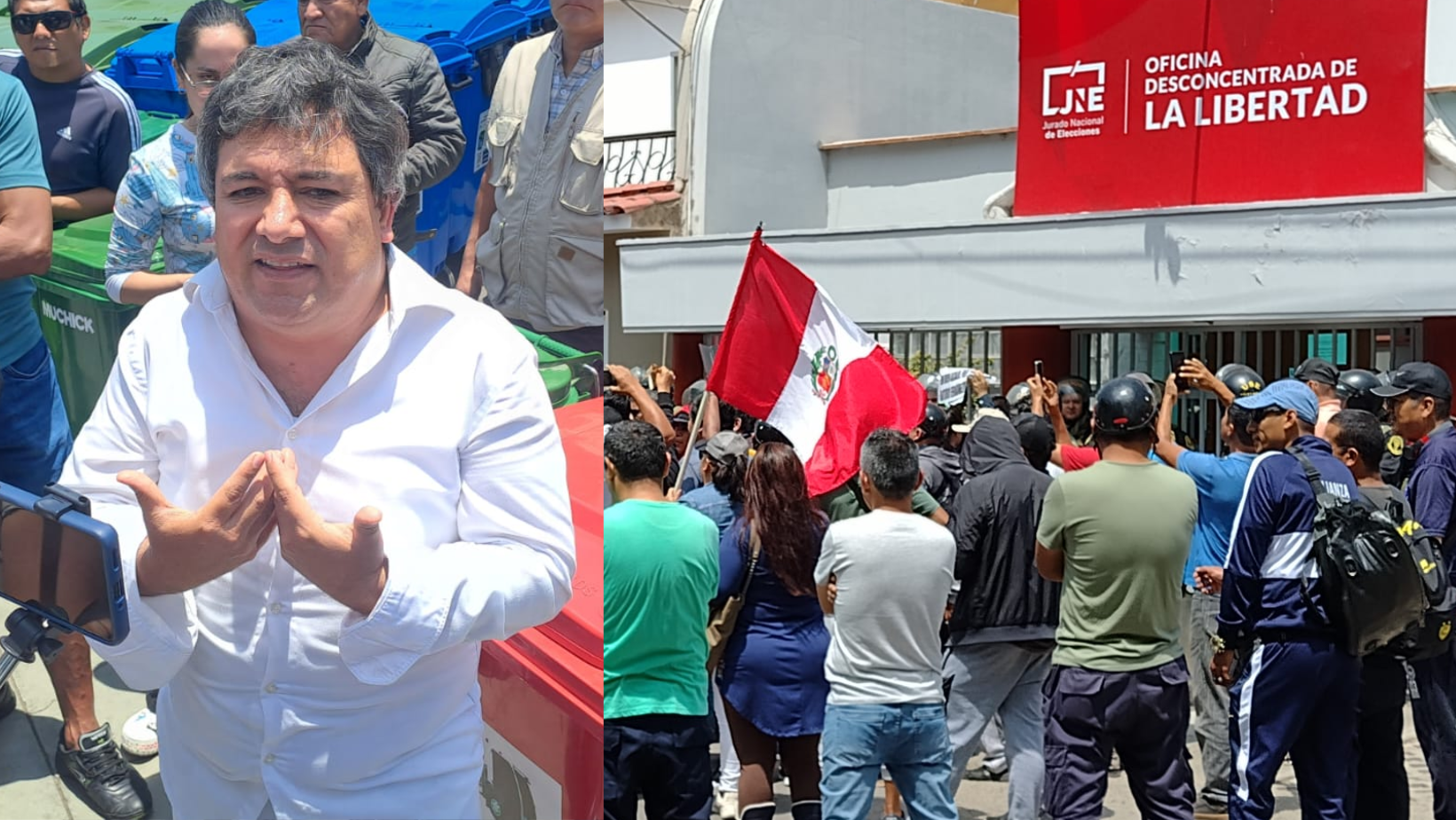 Trujillo: Ciudadanos exigen al JNE la destitución del alcalde Arturo Fernández