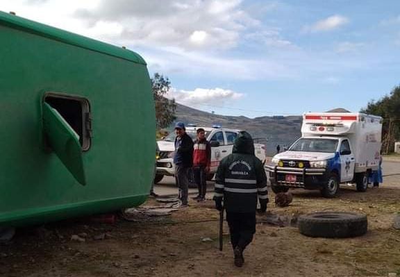 La Libertad: se registra accidente entre el límite de Agallpampa y Quiruvilca