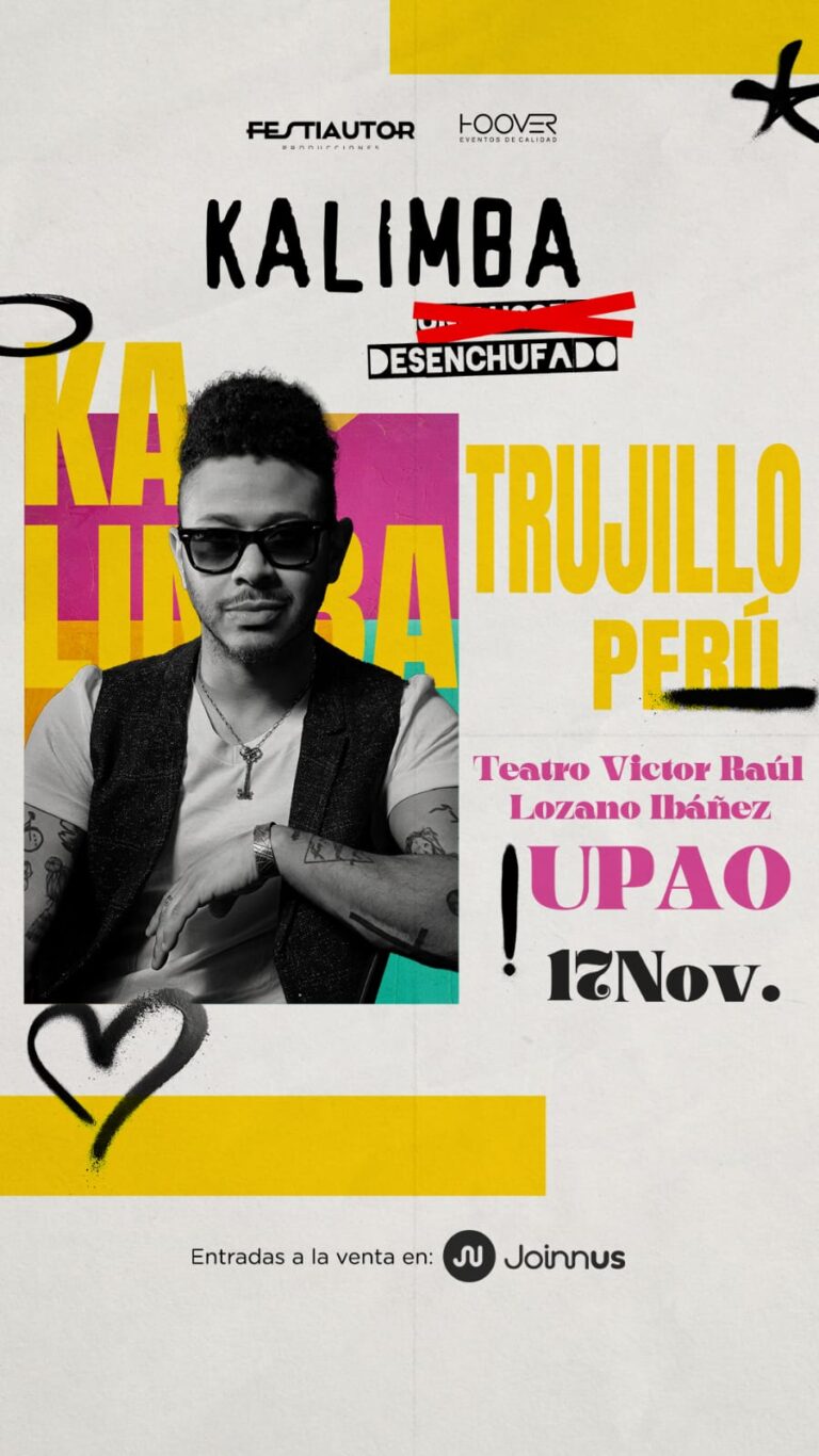 Trujillo: Kalimba llega para presentar por primera vez su show «Desenchufado»