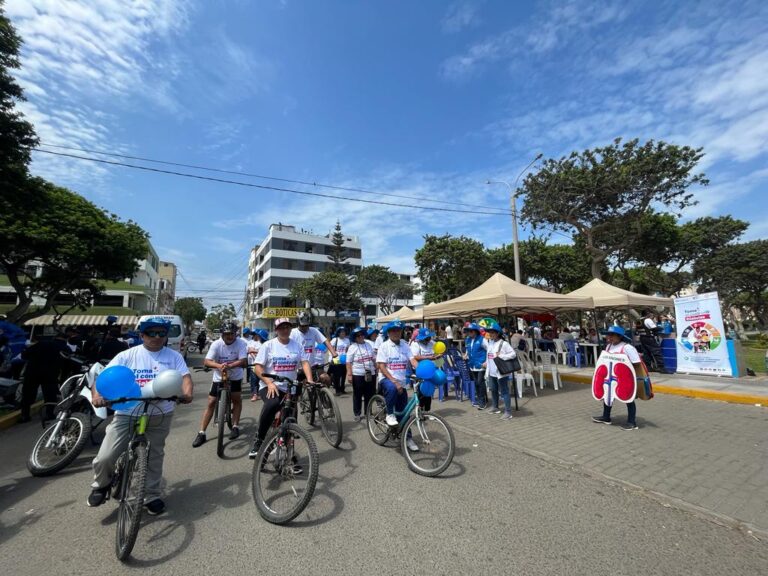 La Libertad realizó campaña de salud y bicicleteada por el “Día Mundial de la lucha contra la Diabetes”