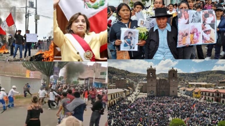 7 de diciembre EN VIVO: Regiones protestan contra el gobierno, el Congreso y por nuevas elecciones