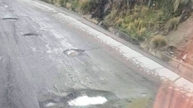 Situación de la vía Libertadores se agrava ante inicio de las lluvias