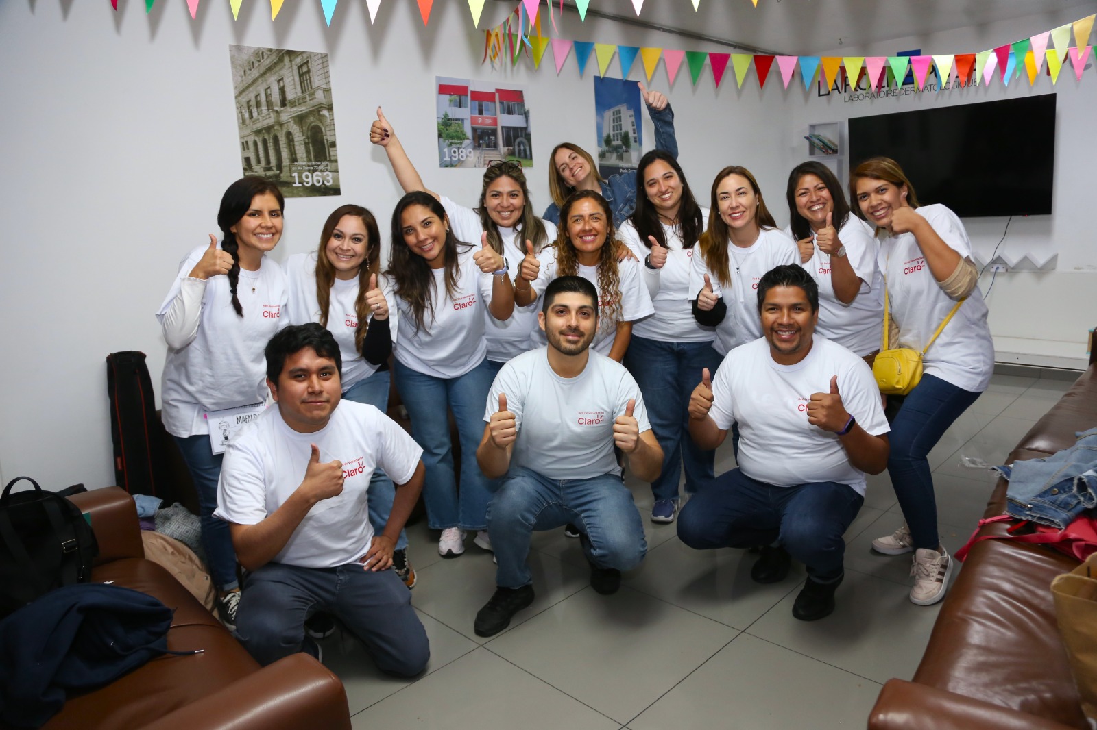 Red de Voluntarios Claro ayudó a más de 2000 personas en el país durante el 2023