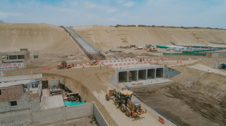 Trujillo: Proyecto Quebrada El León presenta un avance del 87%