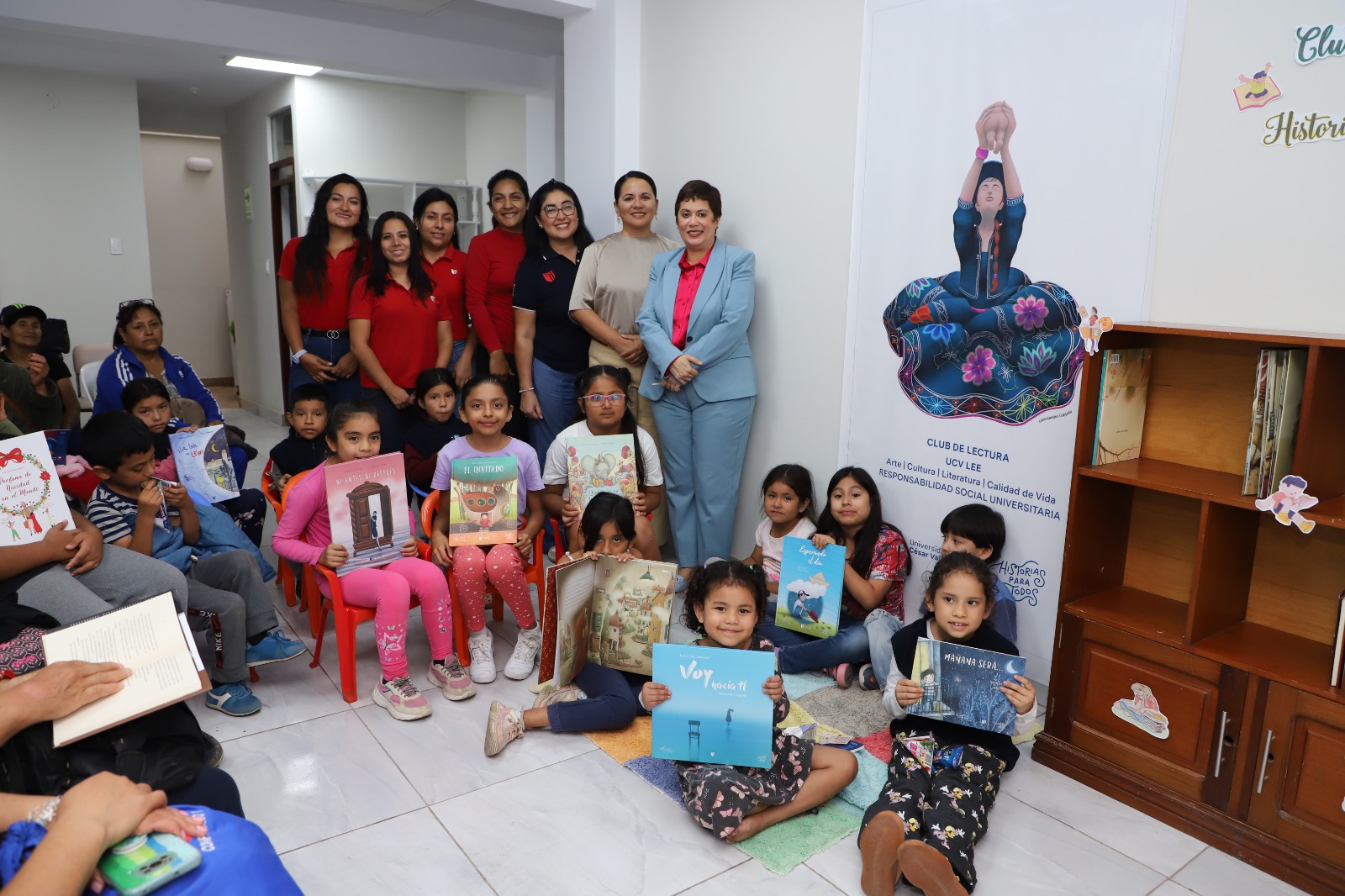 Trujillo: UCV impulsa el hábito de lectura con innovador proyecto social