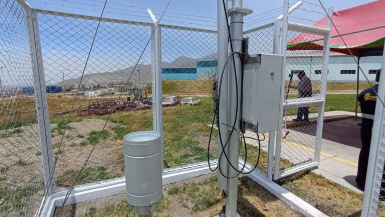 Instalan 5 estaciones para la Red pluviométrica del Sistema de Alerta Temprana