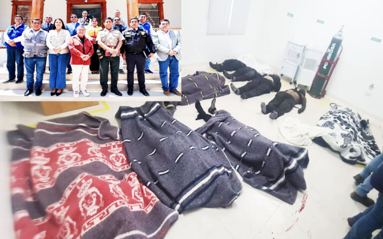 LA LIBERTAD: Autoridades se reunieron el sábado para abordar seguridad ciudadana y no sabían nada de masacre en Pataz