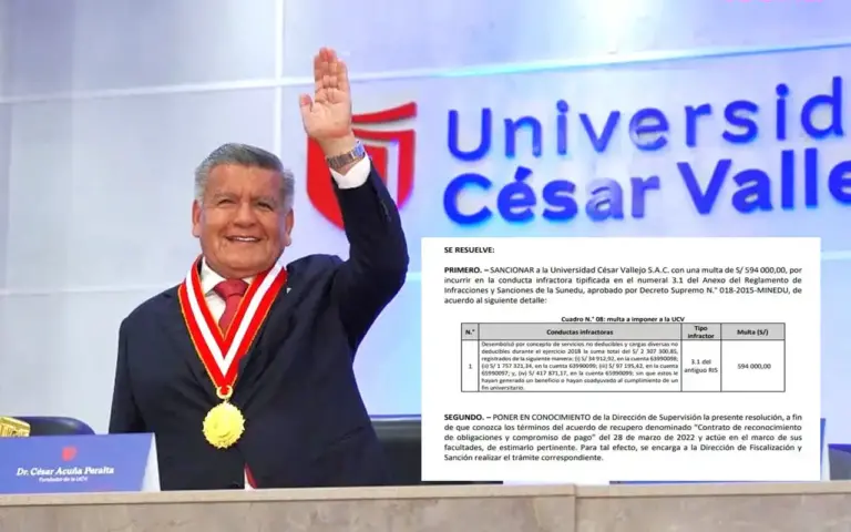 Sunedu revela que UCV es «caja chica» para caprichos de los Acuña