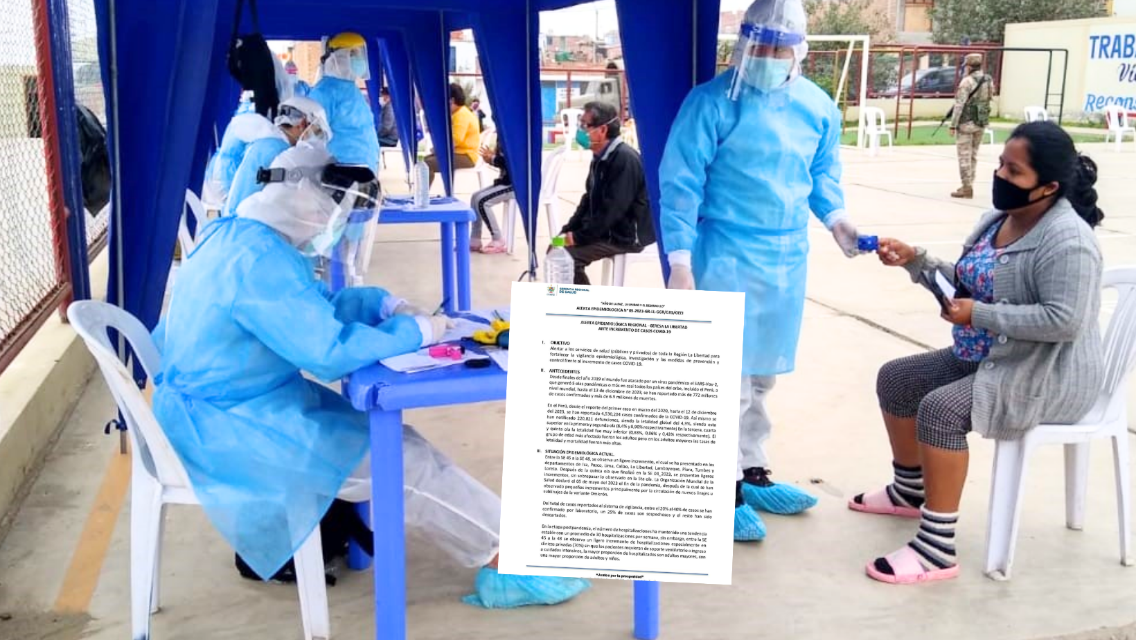 La Libertad: Geresa declara alerta epidemiológica en hospitales ante aumento de casos de Covid-19
