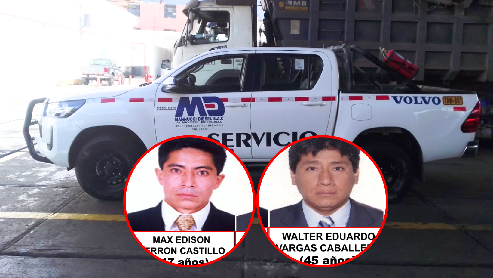 Trabajadores de Mannucci Diesel desaparecen misteriosamente en Chimbote
