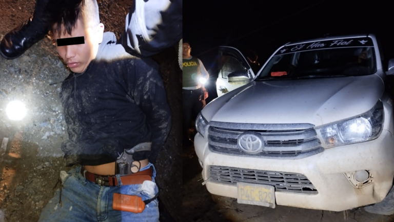 La Libertad: Emboscan convoy policial en Huamachuco y liberan a presunta banda criminal minera