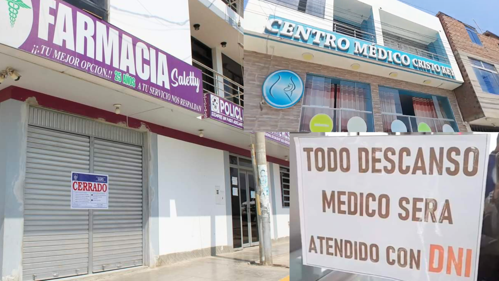 La Libertad: Clausuran centros médicos por emisión de certificados falsos a trabajadores en Virú