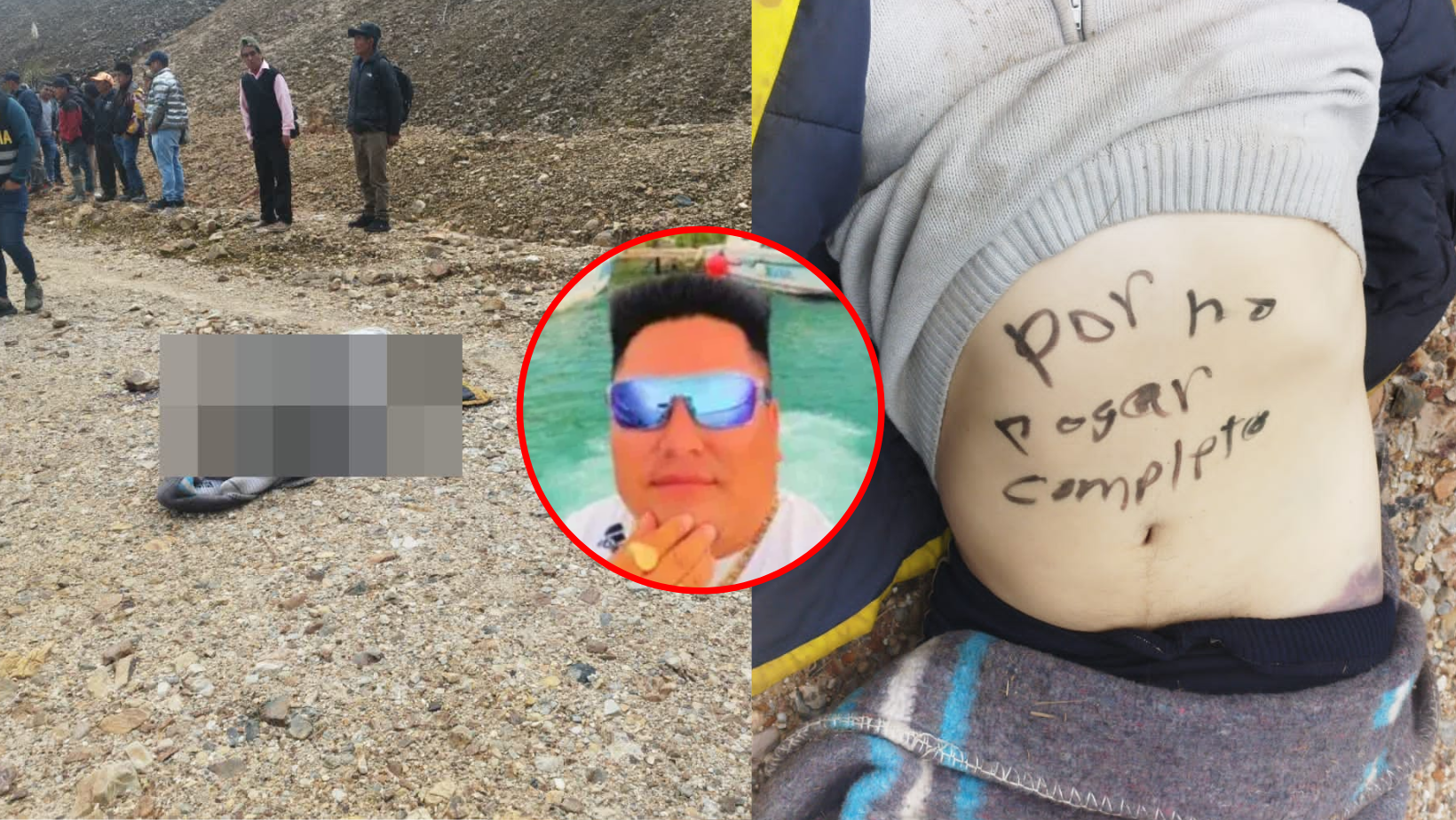 La Libertad: Encuentran mutilado a empresario minero con un mensaje en su cuerpo "por no pagar completo"