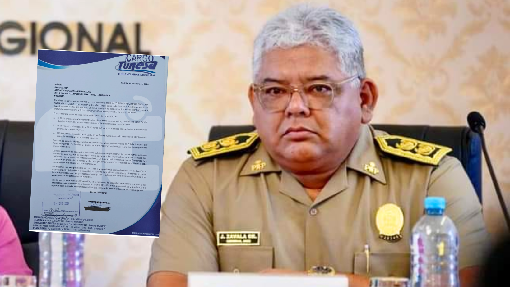 Trujillo: Tunesa exige a la PNP investigar y capturar a extorsionadores tras ataques a su local