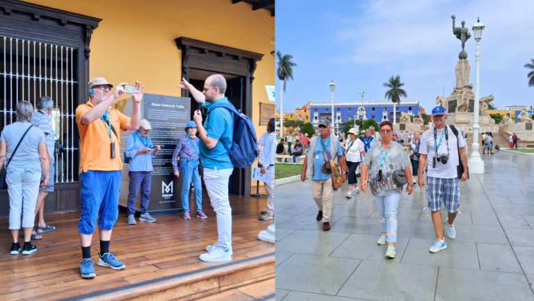 Turistas alemanes visitan Trujillo a pesar de la ola de criminalidad