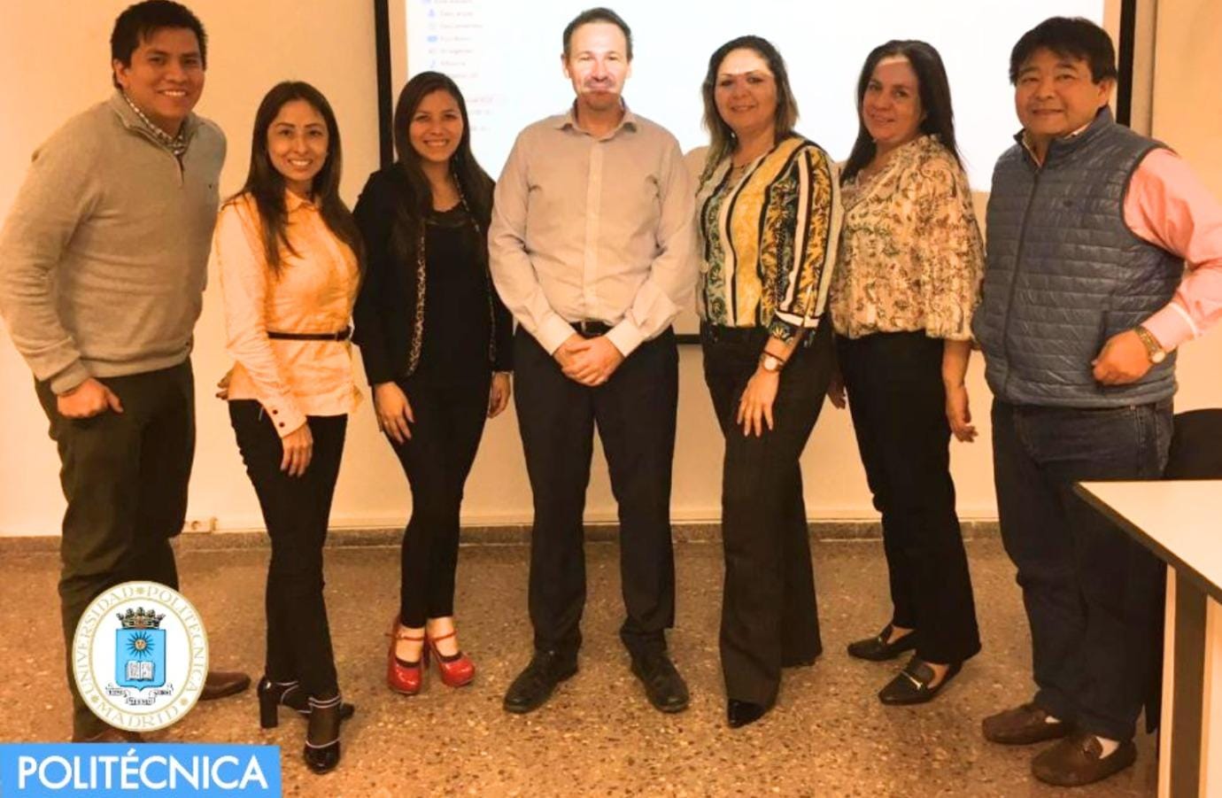 Alumnos de posgrado del campus de la UPM participan en seminario académico en Madrid, España