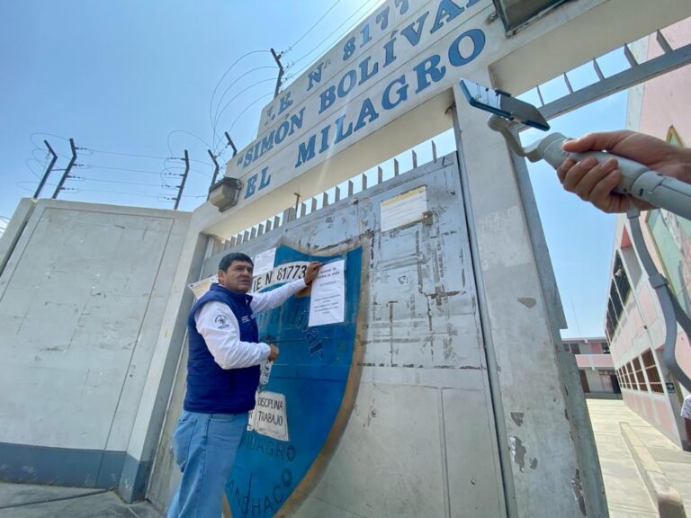 La Libertad: inspección a colegios revela irregularidades en el proceso de matrícula 2024