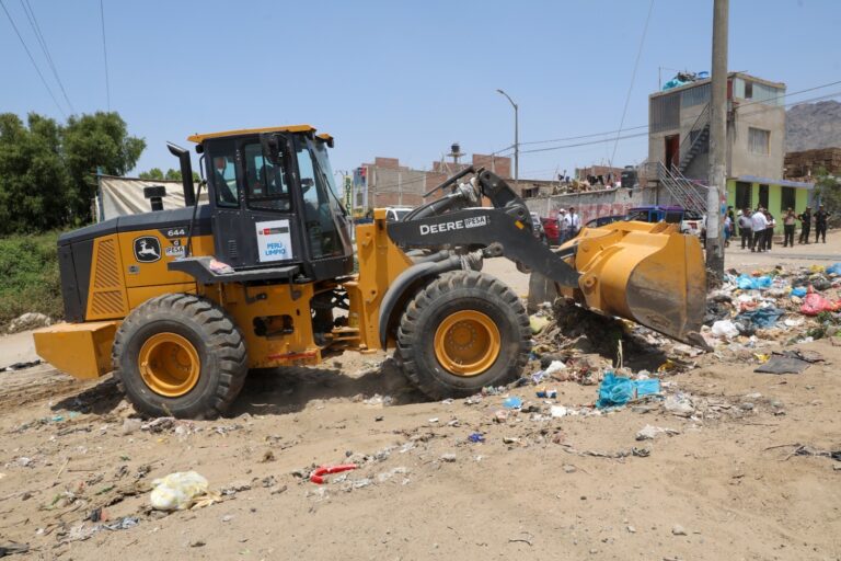Trujillo: erradican 12 toneladas de basura en Florencia de Mora