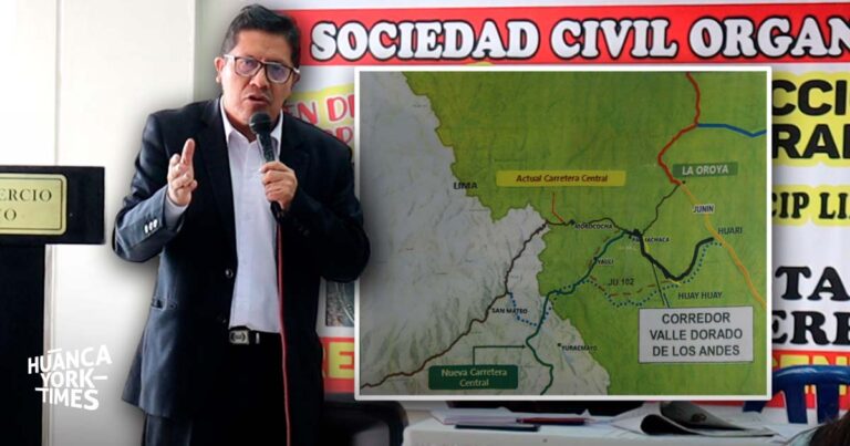 Piden más vías entre La Oroya y Huancayo para óptimo funcionamiento de carretera de cuatro carriles