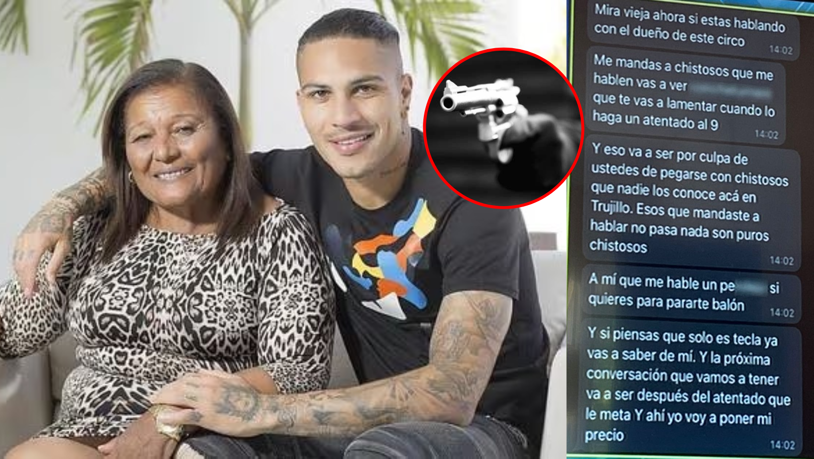 Paolo Guerrero atemorizado por amenazas a su familia desde Trujillo