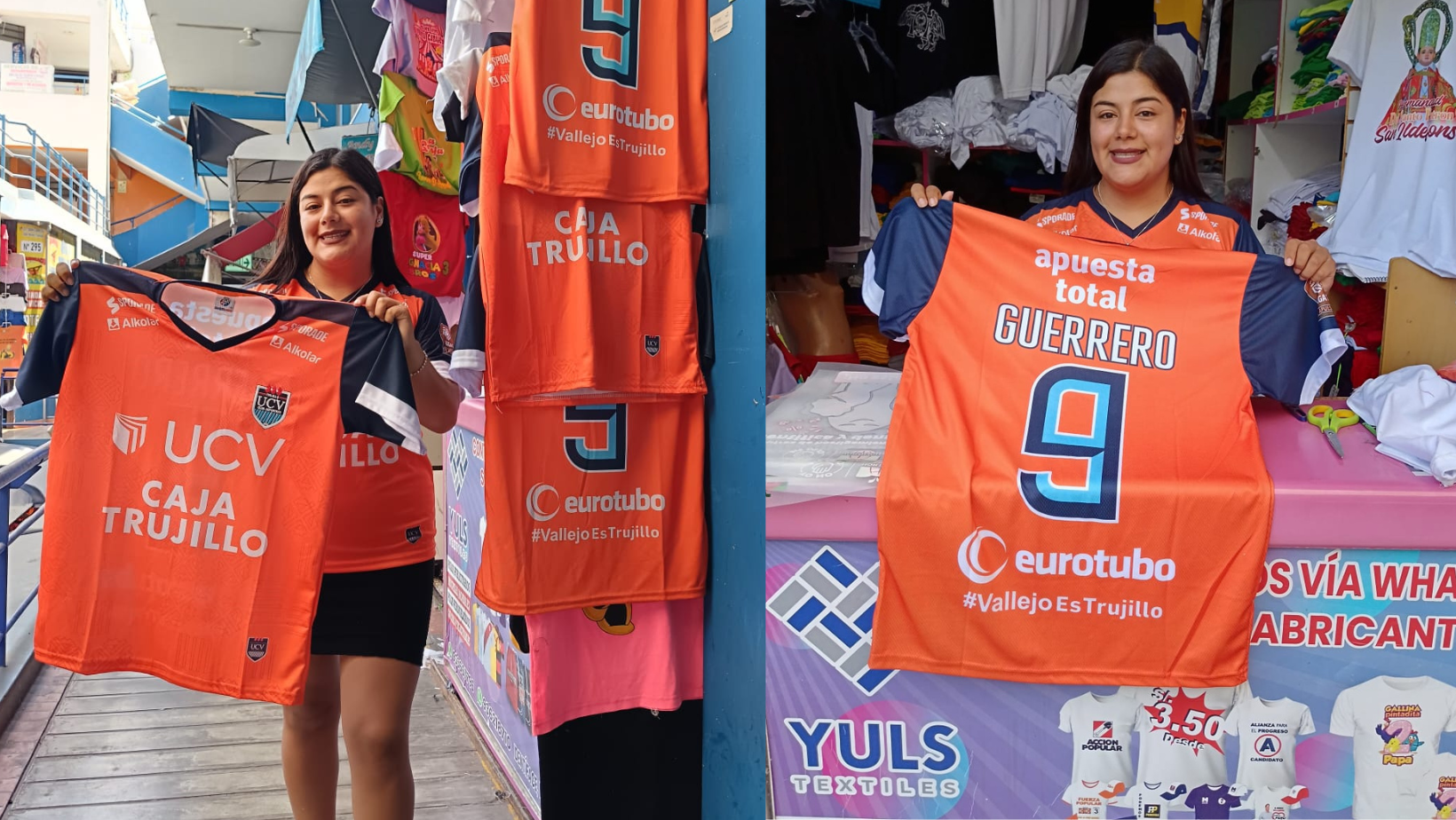 Comercio textil resurge tras llegada de Guerrero a Trujillo