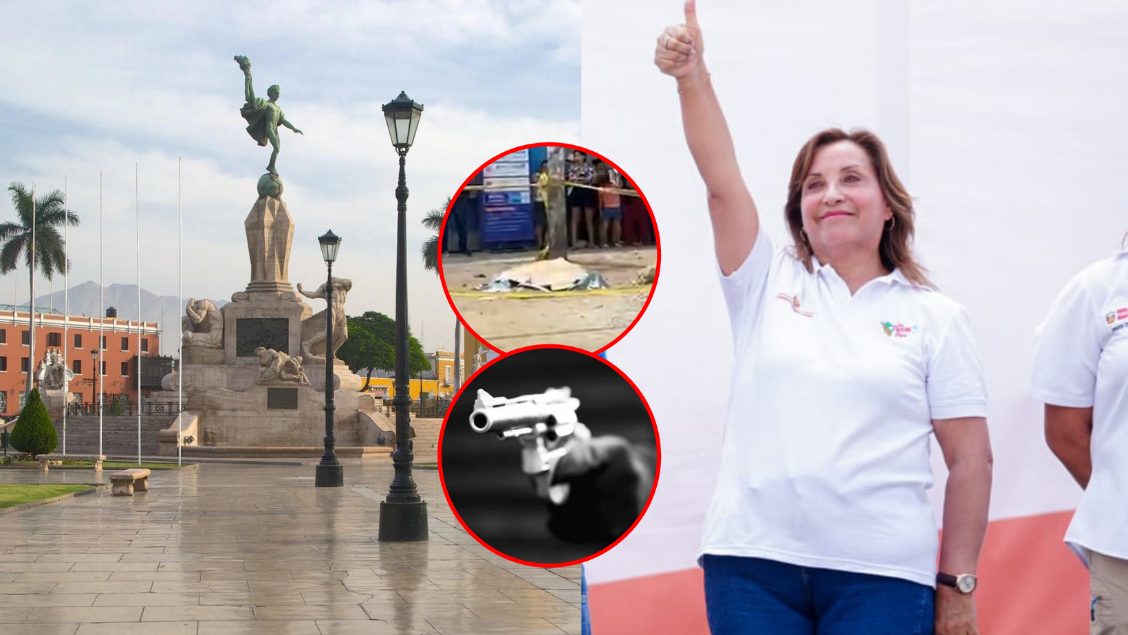 Dina Boluarte: "La delincuencia y el crimen no nos van a vencer"