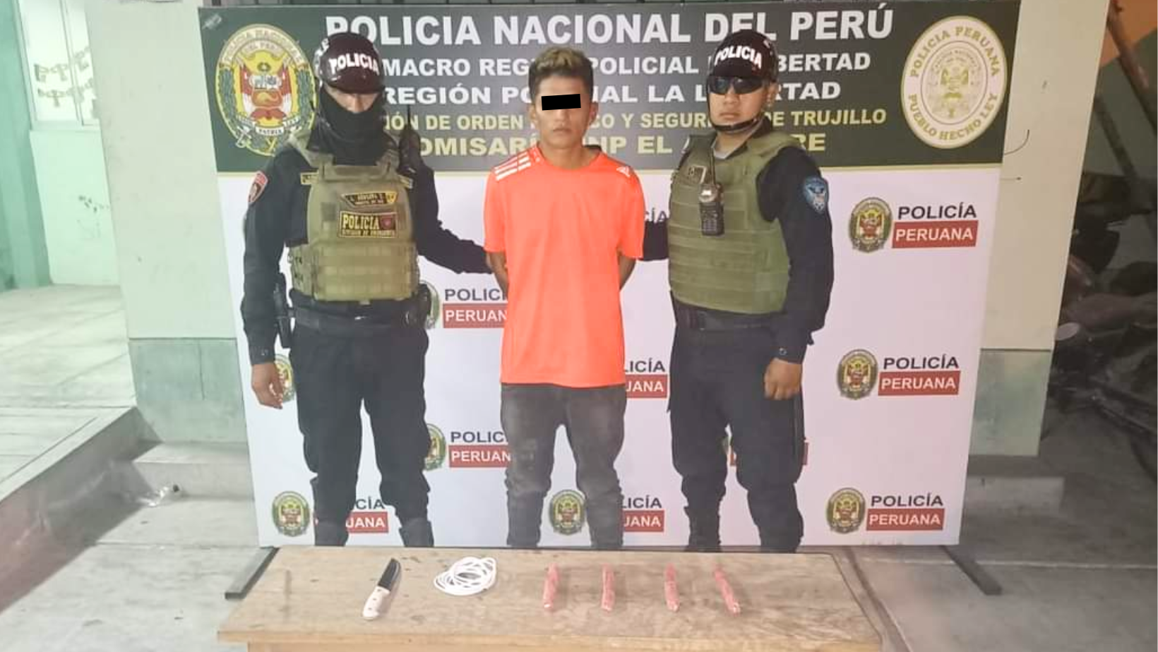 Trujillo: Detienen a colombiano sospechoso de extorsionar a empresarios