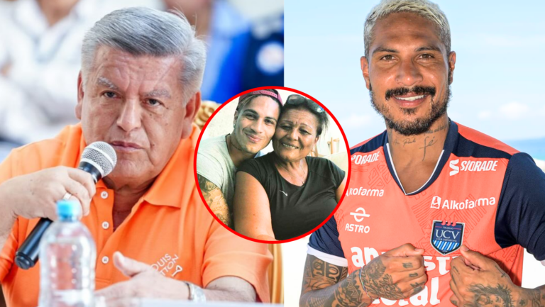 César Acuña revela amenazas a la madre de Paolo Guerrero tras fichaje por la UCV