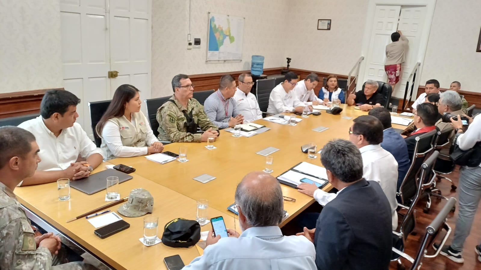 Trujillo: autoridades se reunen para combatir delincuencia en La Libertad
