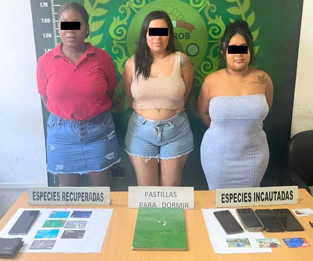 Trujillo: Capturan a mujeres que "pepeaban" a hombres en hotel de Huanchaco