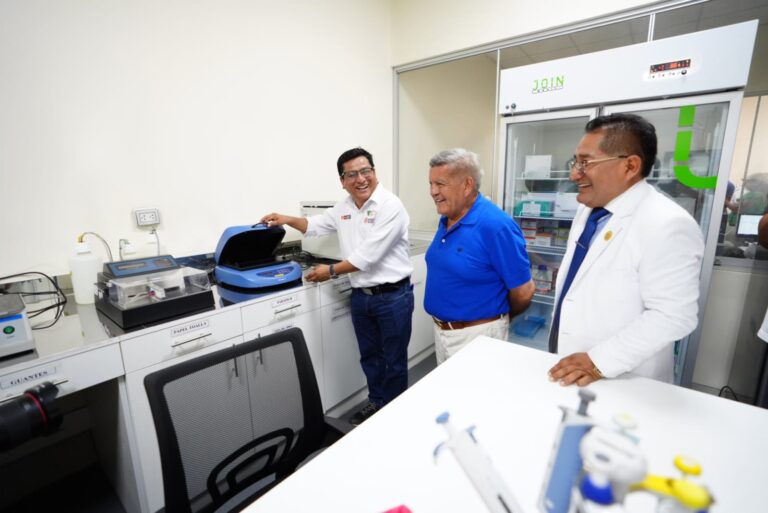 La Libertad: inauguran laboratorio de salud pública