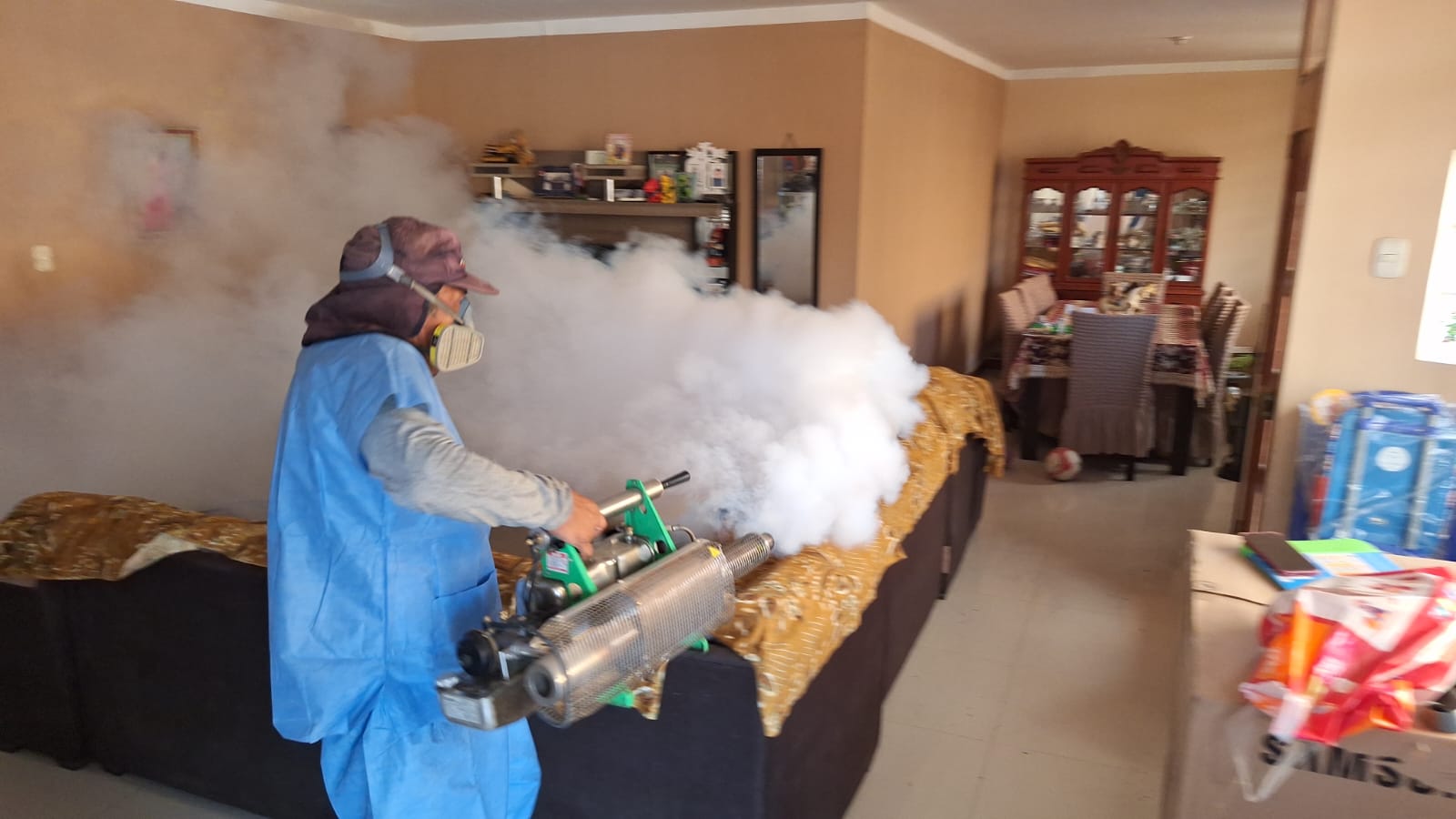 La Libertad: Iniciaron fumigación en Garrapón para frenar el dengue en Casa Grande