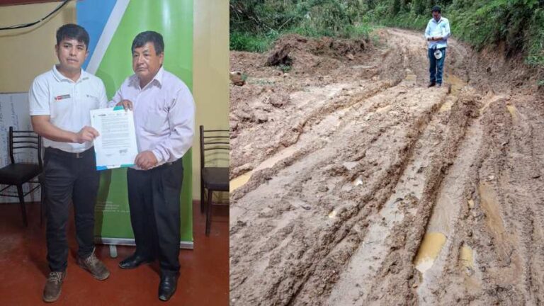 Devida y Municipalidad de Yanahuaya mejorarán más 24 kilómetros de camino vecinal