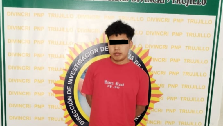 Trujillo: Capturan a sujeto acusado de hacerse pasar por influencer para chantajear sexualmente a menores