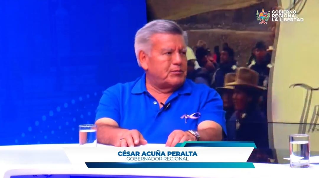 César Acuña reitera que no postulará a la presidencia del Perú