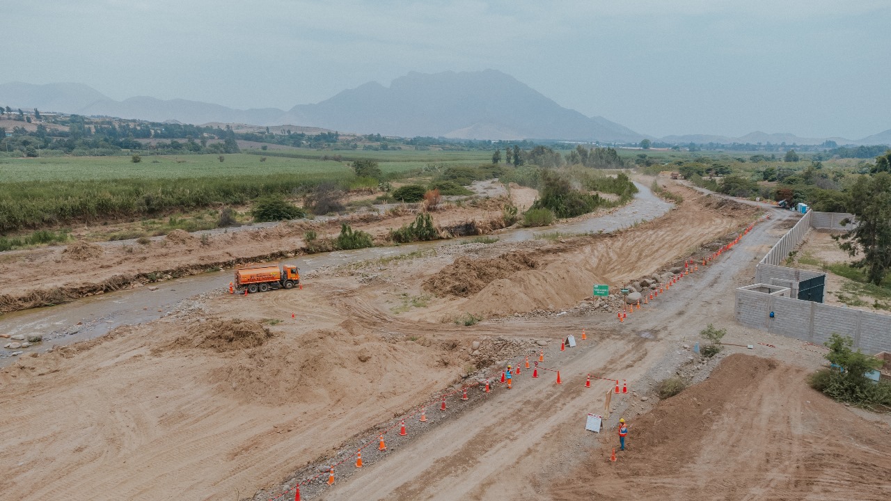 Trujillo: Proyecto San Idelfonso y San Carlos comenzó la construcción de diques longitudinales en las márgenes del río Moche