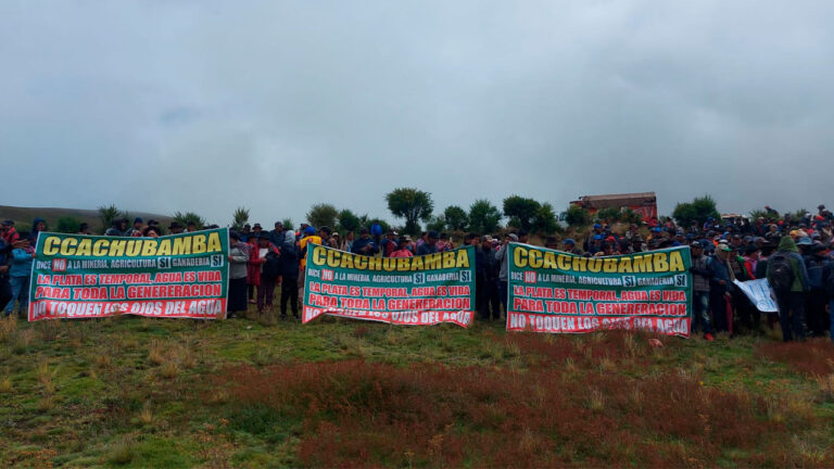 Ayacucho: 87 comunidades de Vilcas Huamán respaldan paro de 48 horas contra minería en cabeceras de cuenca
