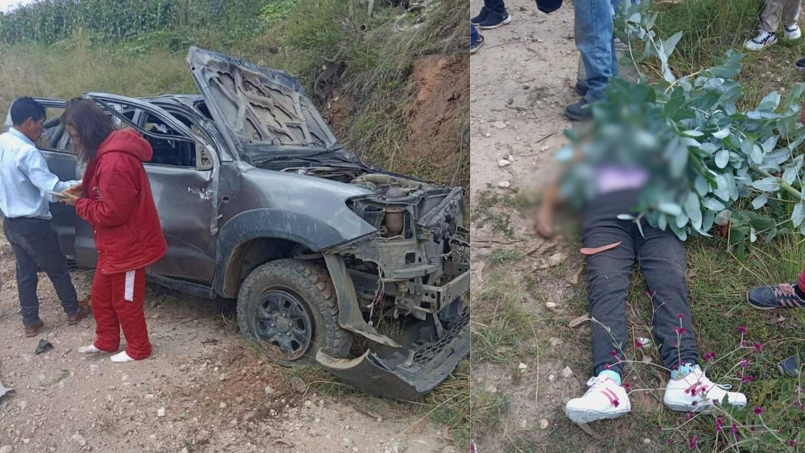 La Libertad: 1 fallecido y 14 heridos tras accidente de tránsito