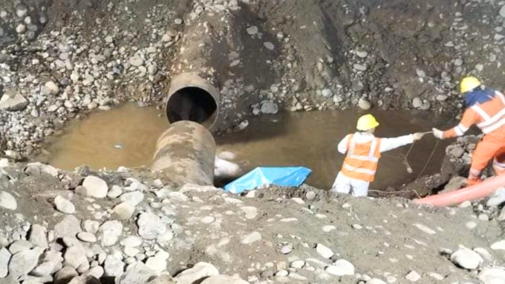 Trujillo: Continúan los trabajos para el restablecimiento del servicio de agua