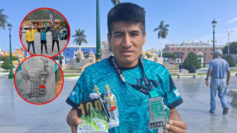 Atleta trujillano ganó maratón internacional en Cusco