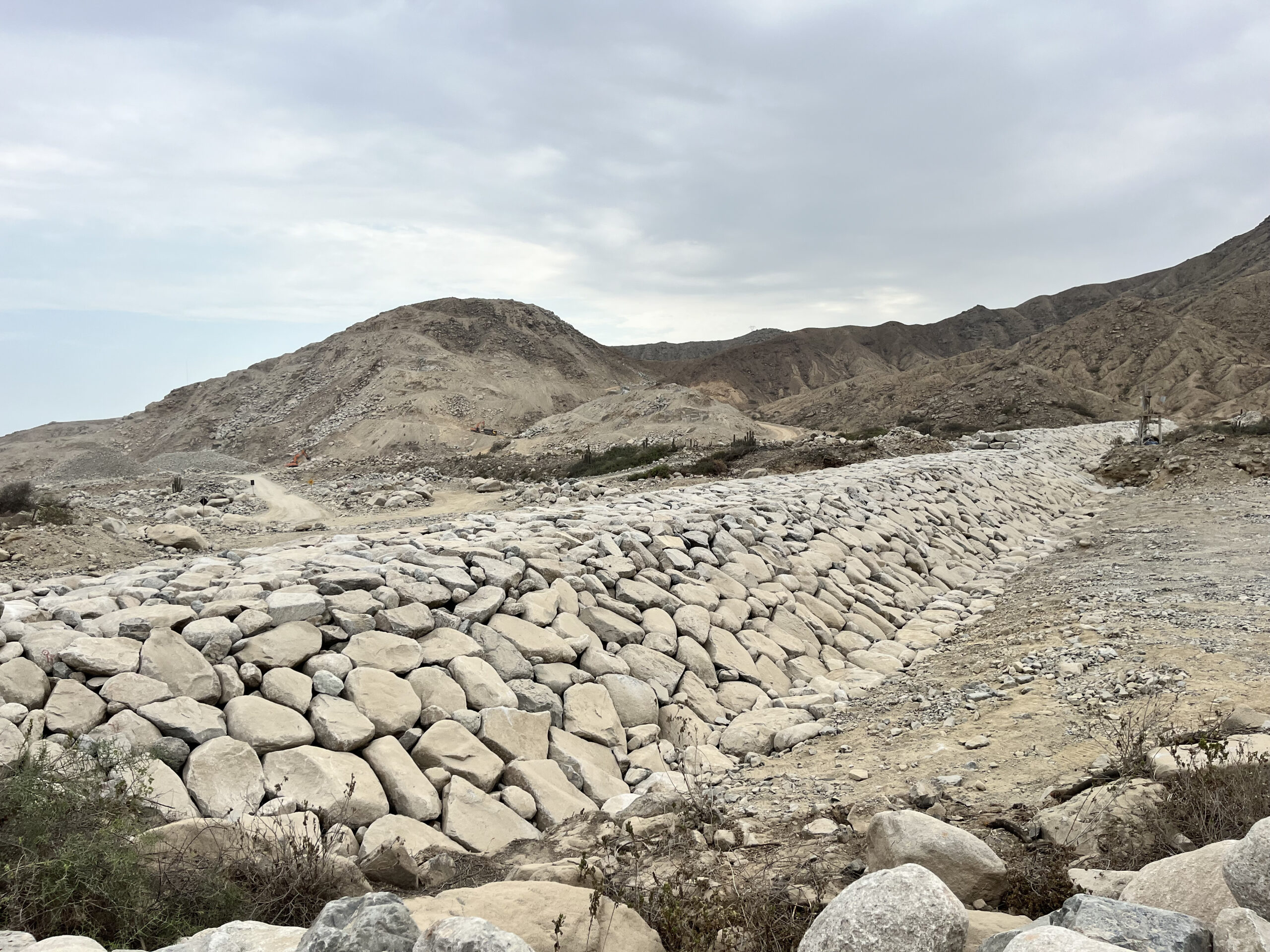 Trujillo: Culminó la construcción de un dique del Proyecto San Idelfonso y San Carlos