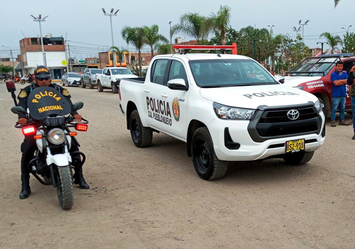 La Libertad: Brindarán camionetas a la PNP de Investigación Criminal por dos meses