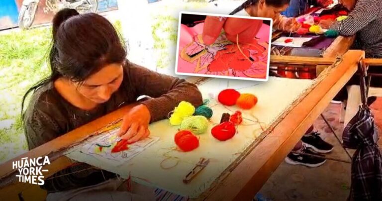 Huancayo: el arte del bordado huanca, una actividad que se reduce por la tecnología y la rentabilidad